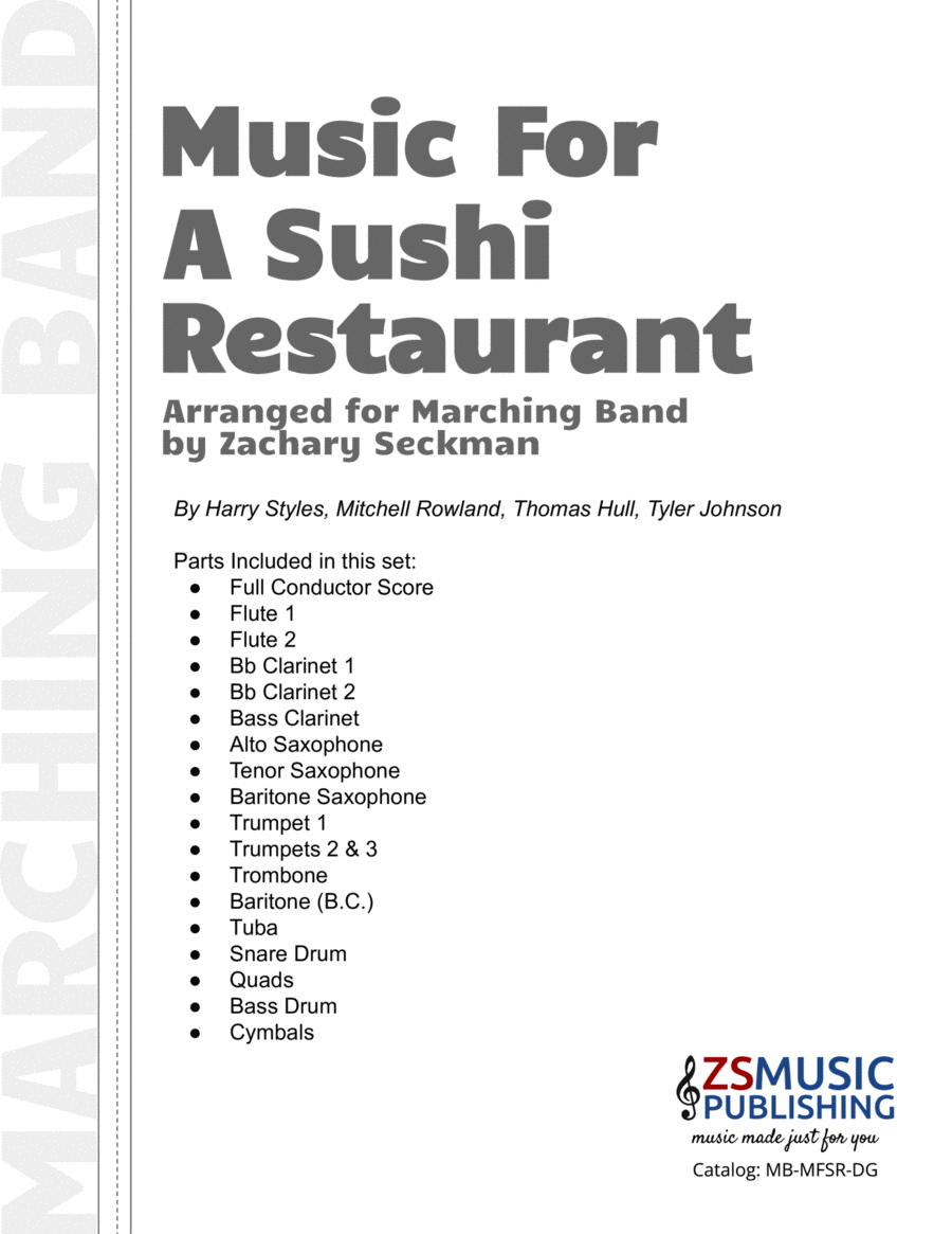 Music For A Sushi Restaurant image number null