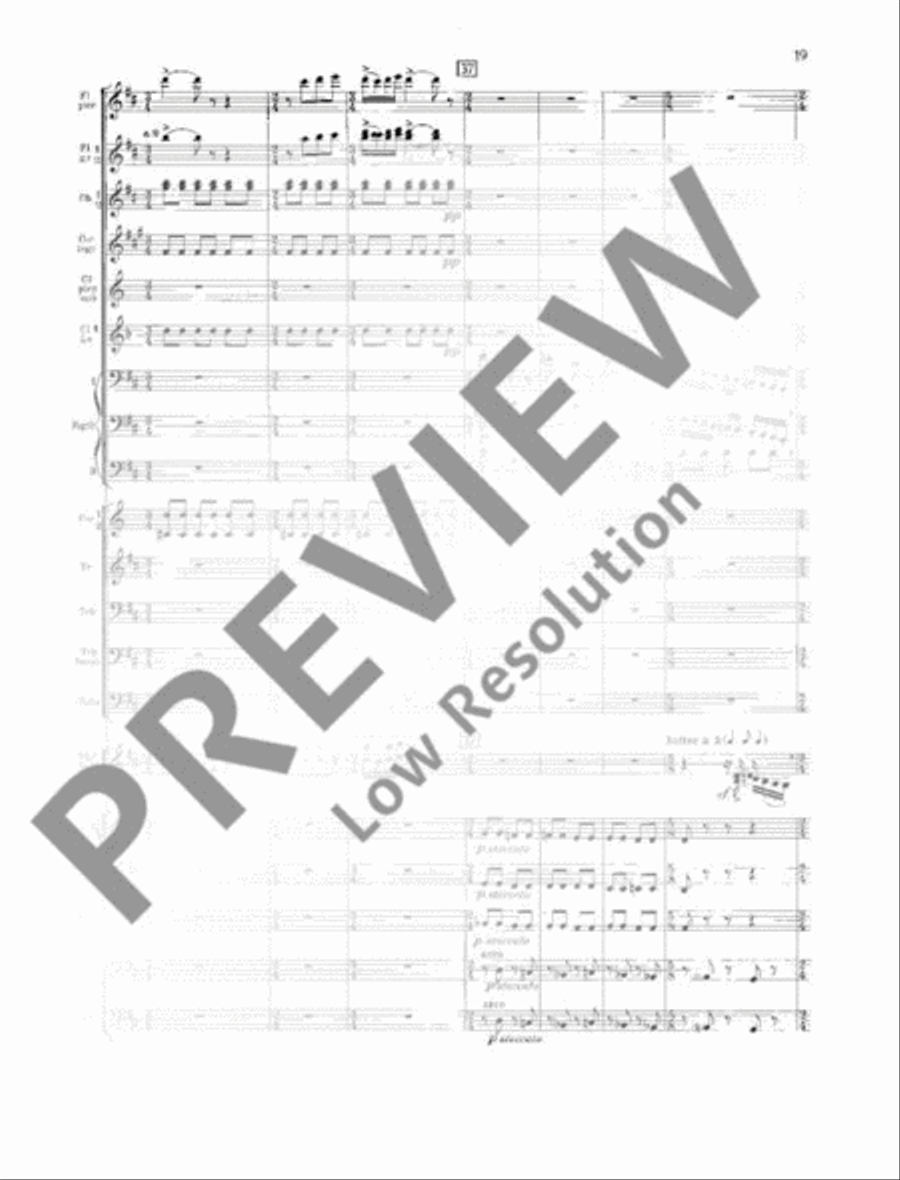 Concerto en ré - Concerto in D Orchestra scores gallery preview page 20