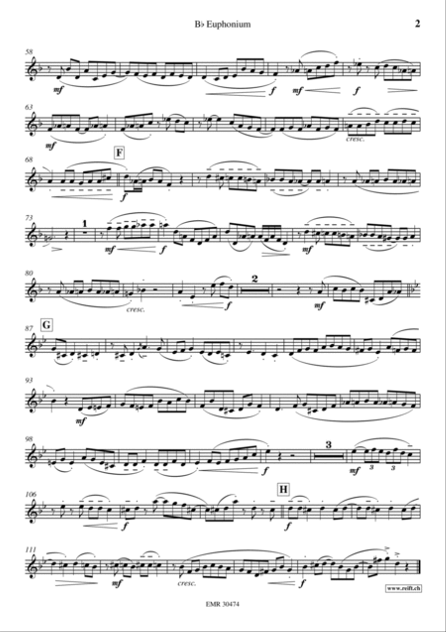 The Crave The Crave Euphonium scores gallery preview page 3
