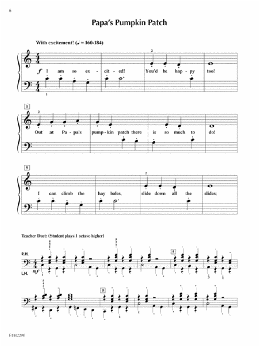 Earth and Sky, Book 1 Earth and Sky, Book 1 Easy Piano scores gallery preview page 3