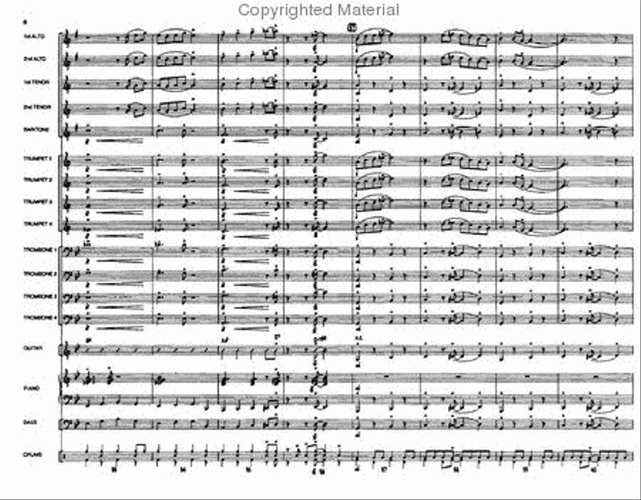 Swing Machine Jazz Ensemble scores gallery preview page 6