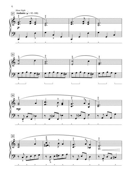Christmas Rhapsody -- Recital Medley for Intermediate Pianists