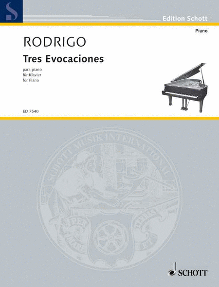 3 Evocations for Piano