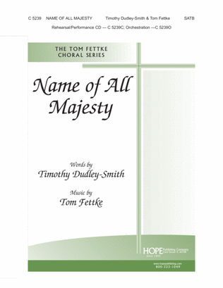 Book cover for Name of All Majesty
