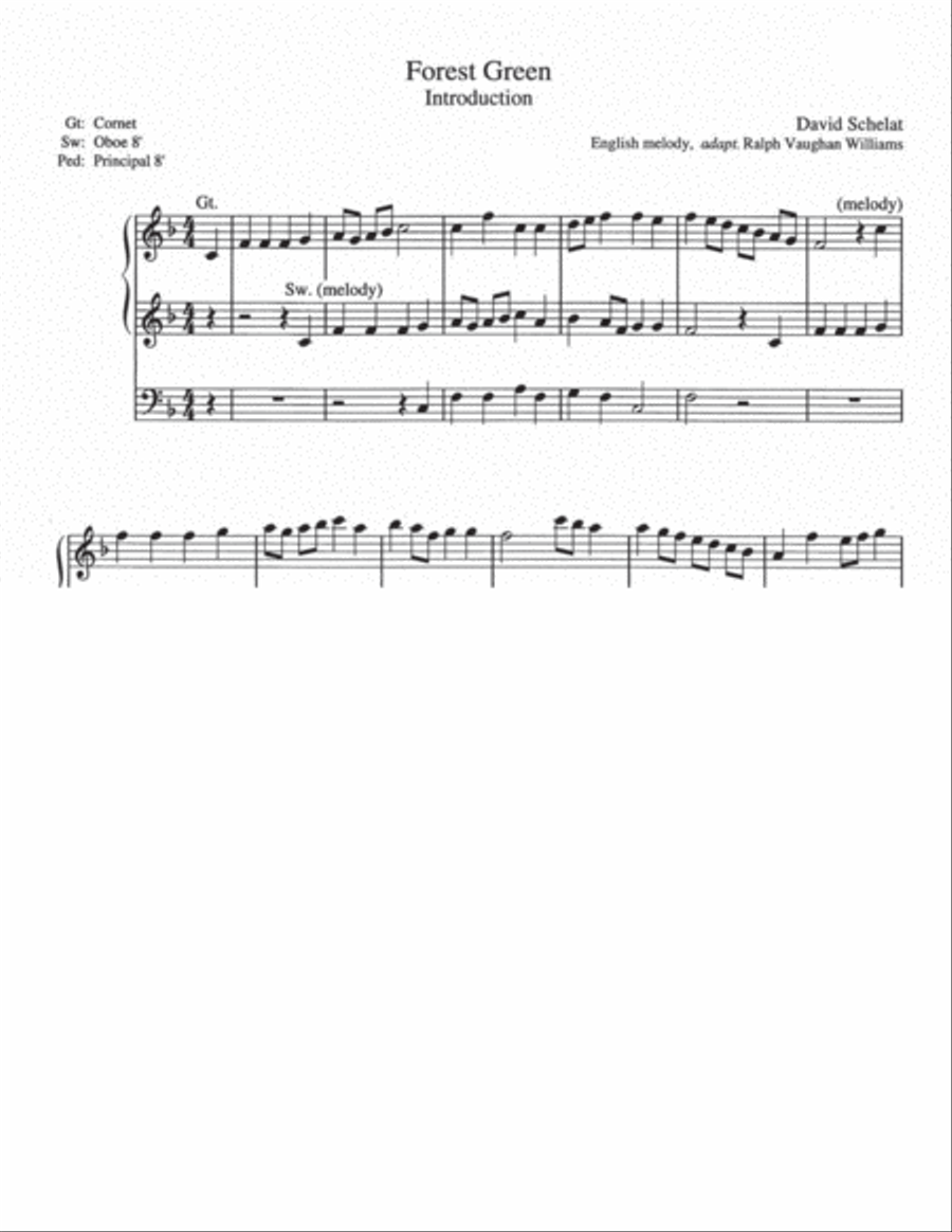 Hymn Enrichments, Set 1 Organ scores gallery preview page 6