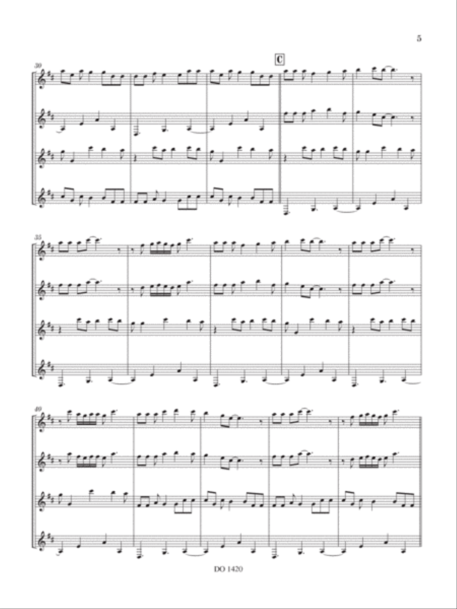 Salsa mutations Salsa mutations Guitar Ensemble scores gallery preview page 6