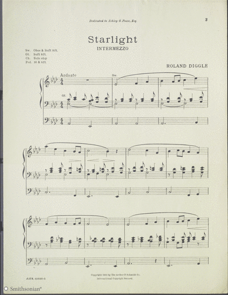 Starlight Organ Solo scores gallery preview page 2