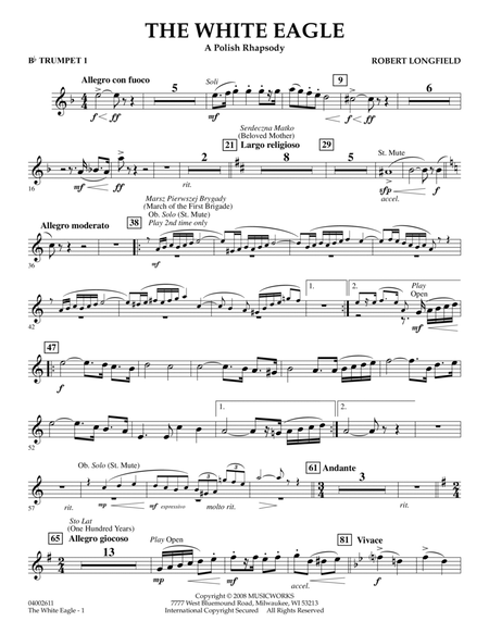 The White Eagle (A Polish Rhapsody) - Bb Trumpet 1