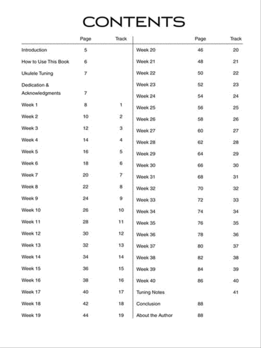 Ukulele Aerobics Ukulele scores gallery preview page 4