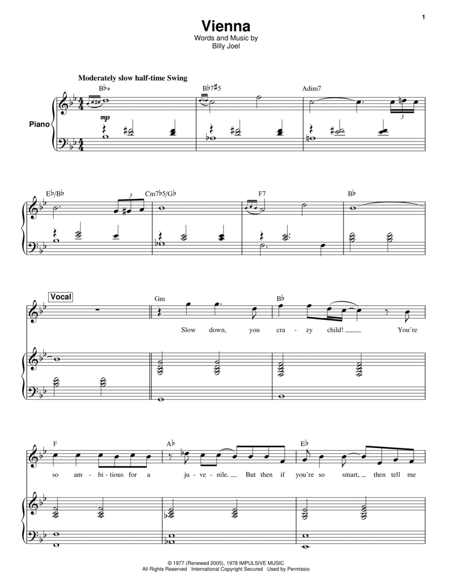 Vienna Piano scores gallery preview page 1