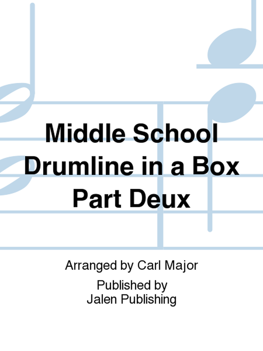 Middle School Drumline in a Box Part Deux image number null