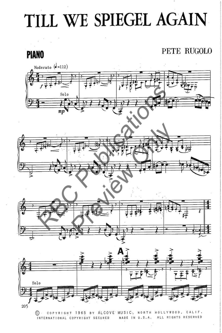 Till We Spiegel Again Till We Spiegel Again Horn scores gallery preview page 3