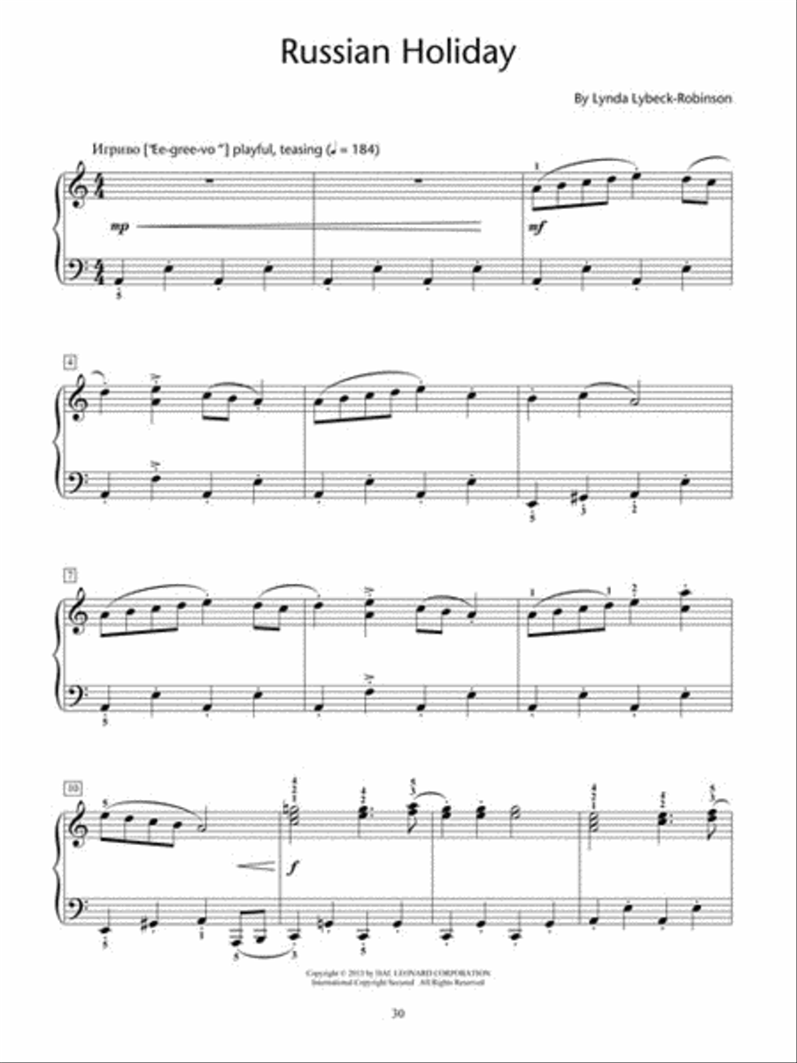 Alaska Sketches Alaska Sketches Piano Method scores gallery preview page 5