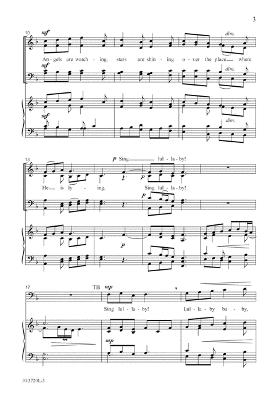 The Infant King 4-Part scores gallery preview page 4