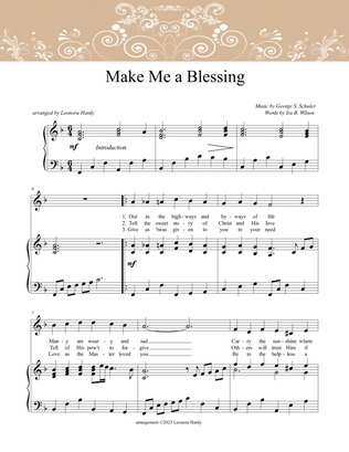 Make Me a Blessing