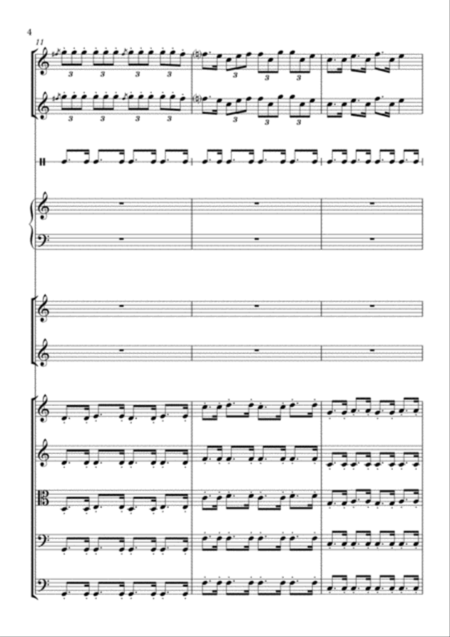 In the Countryside Large Ensemble scores gallery preview page 4