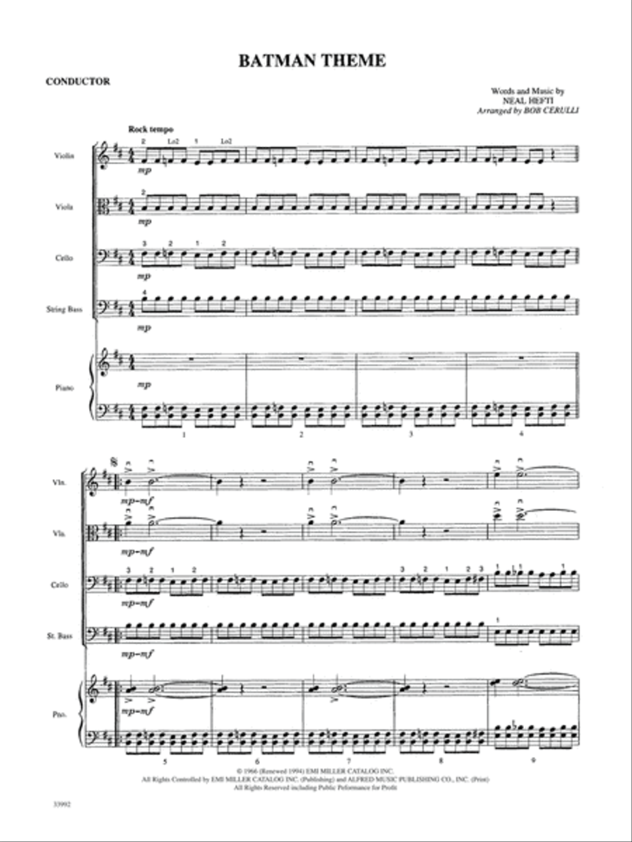 Great Themes from TV and Movies: Score String Orchestra scores gallery preview page 3