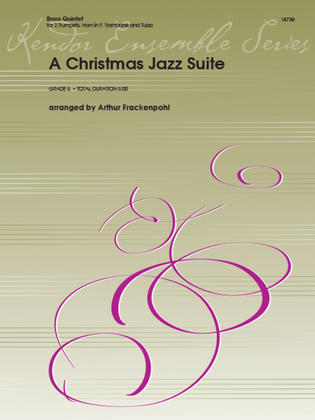 Book cover for Christmas Jazz Suite, A