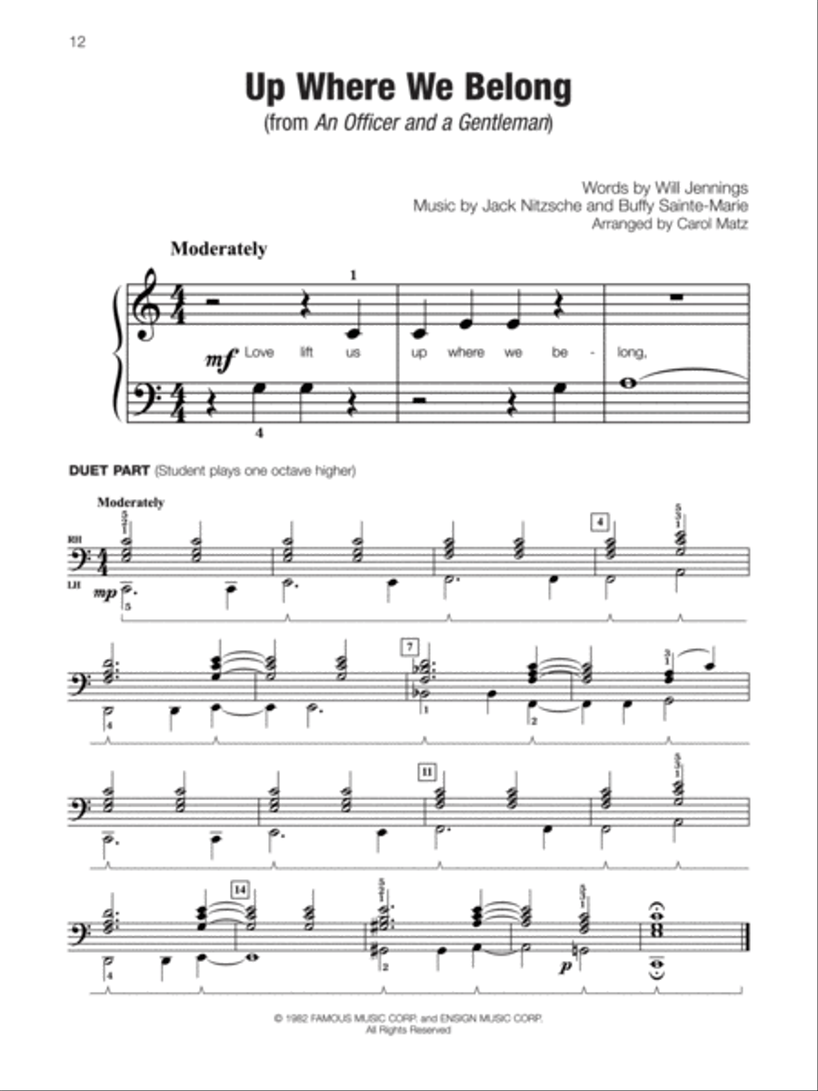 Famous & Fun for Adults -- Pop, Book 1 Piano Method scores gallery preview page 9
