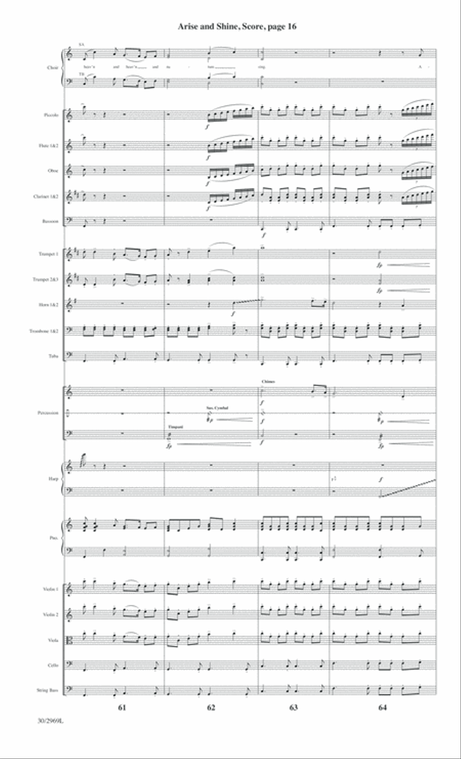 The Heart of Christmas - Full Score Choir scores gallery preview page 201