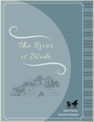 Book cover for The River is Wide - Solo Piano