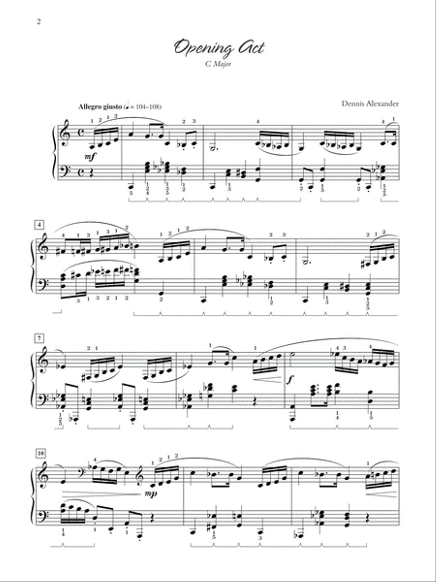 24 Character Preludes 24 Character Preludes Piano Solo scores gallery preview page 3