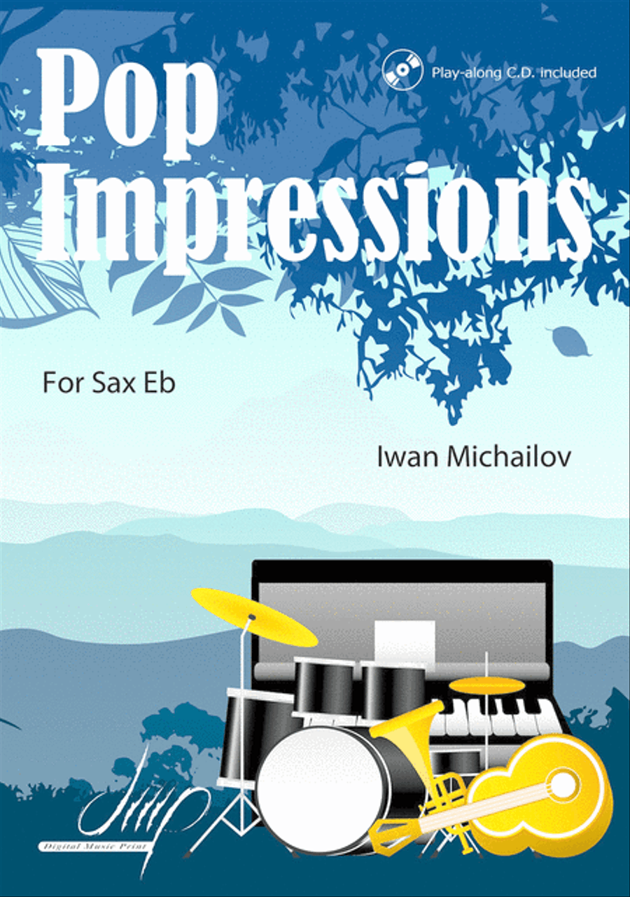 Pop Impressions For Saxophone Eb Alto Saxophone scores gallery preview page 1