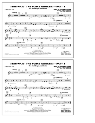 Star Wars: The Force Awakens - Part 3 - Eb Baritone Sax
