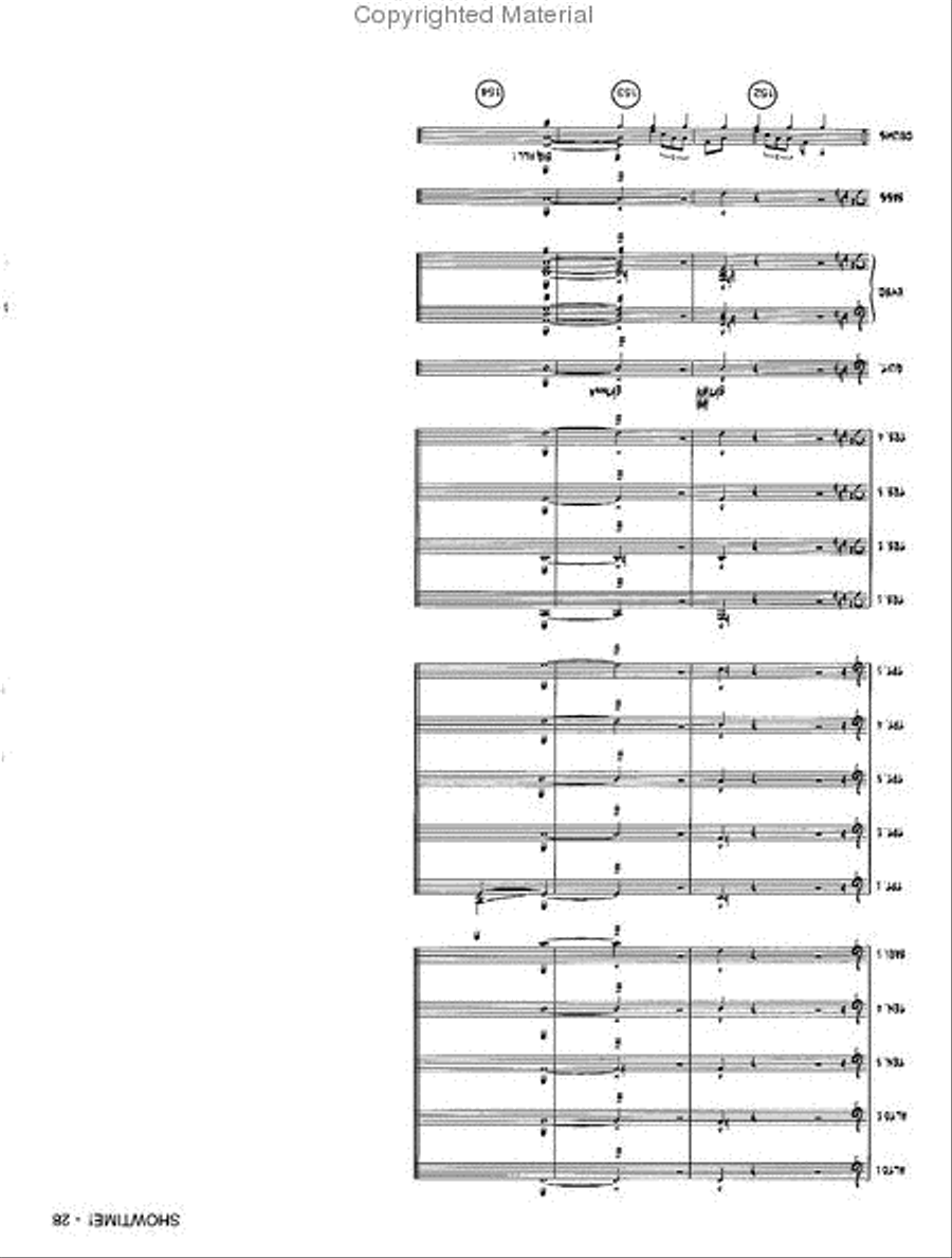Showtime! Jazz Ensemble scores gallery preview page 27