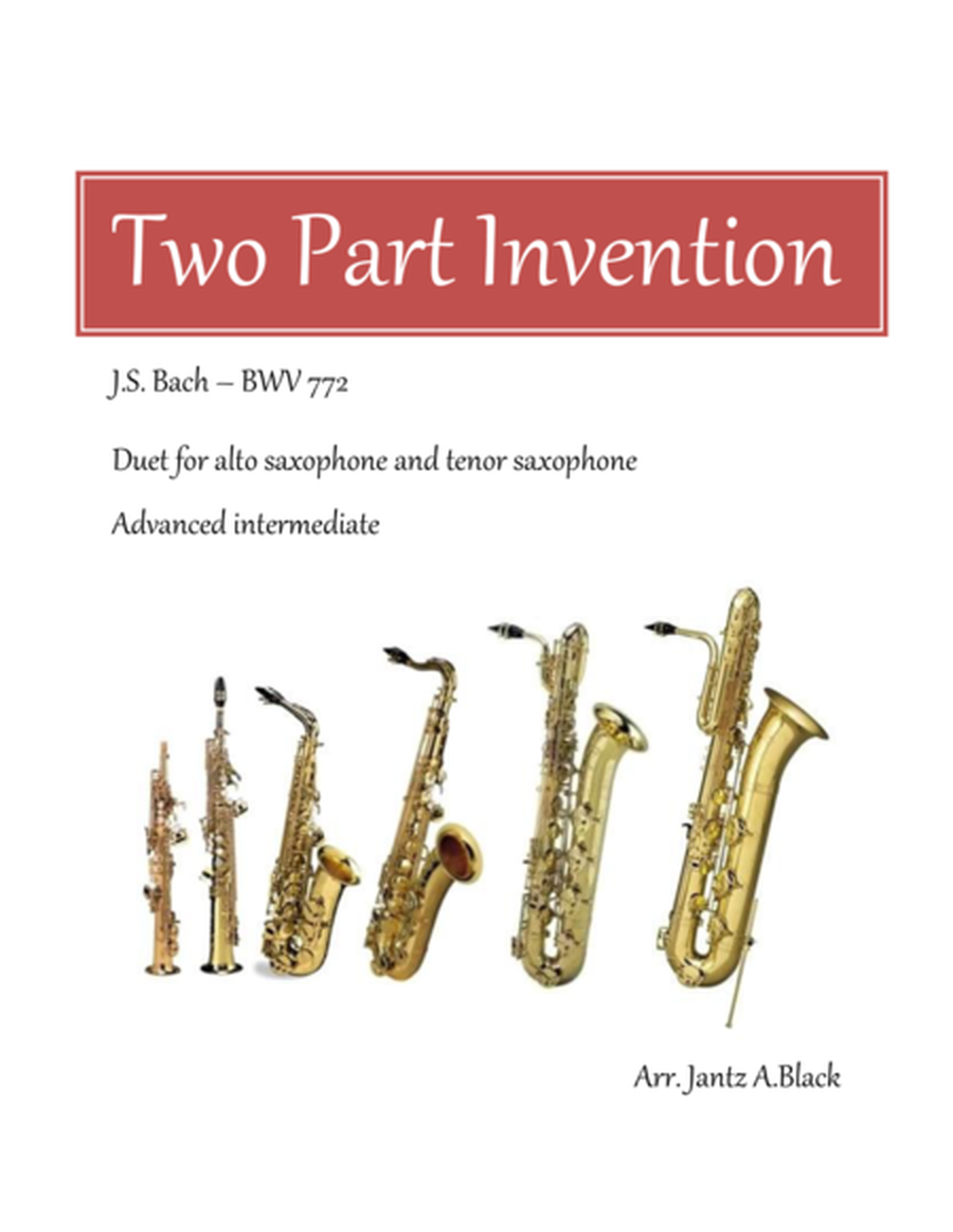 Two Part Invention - J.S. Bach BWV 772