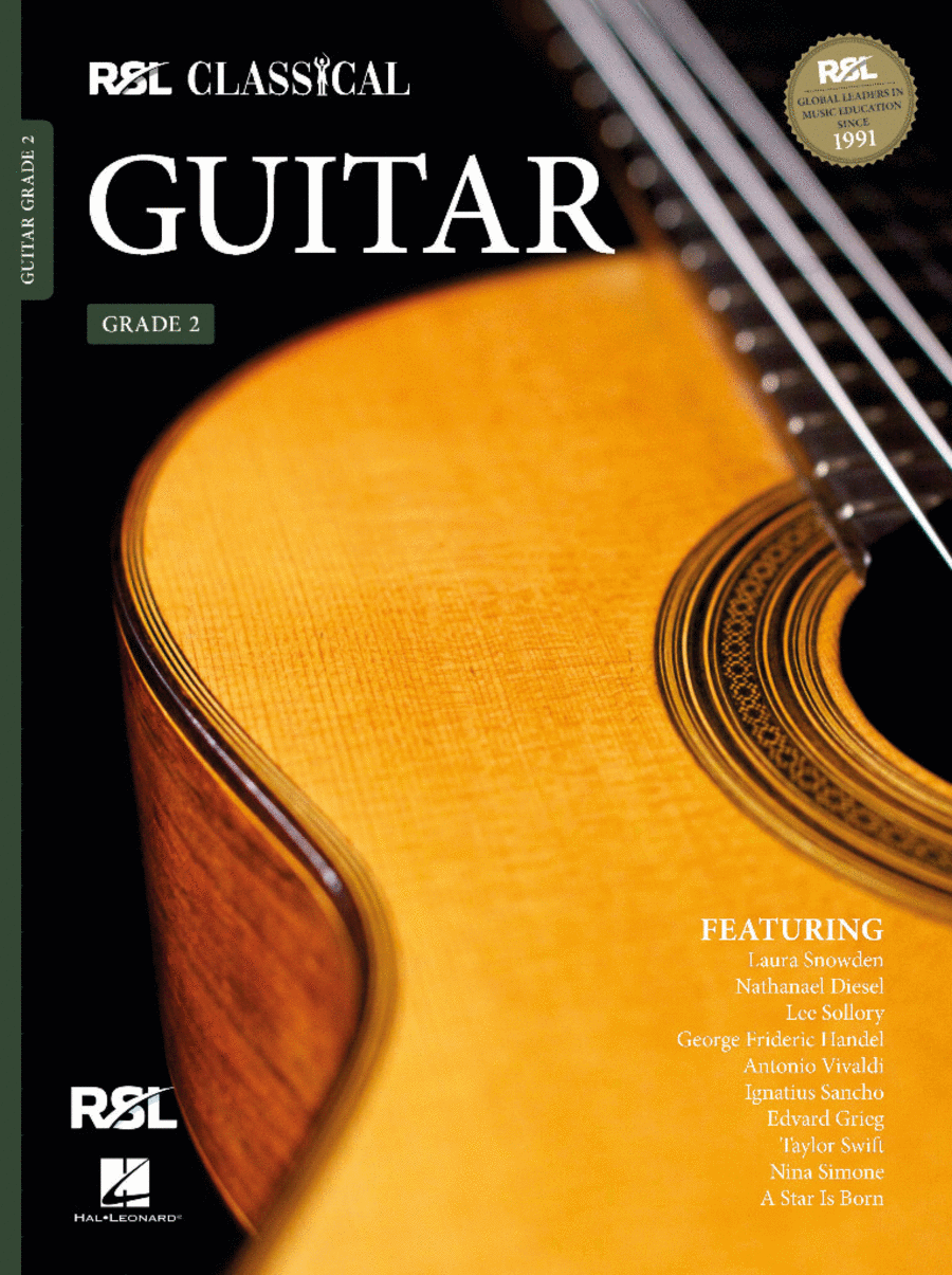 RSL Classical Guitar Grade 2 (2022) Acoustic Guitar scores gallery preview page 1