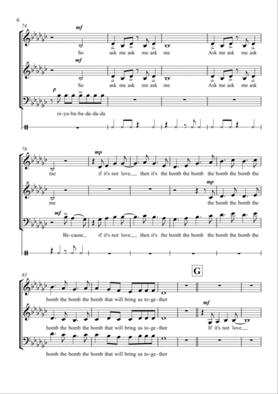 Ask 3-Part scores gallery preview page 6