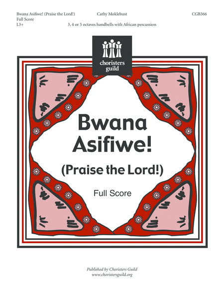 Bwana Asifiwe! - Full Score image number null
