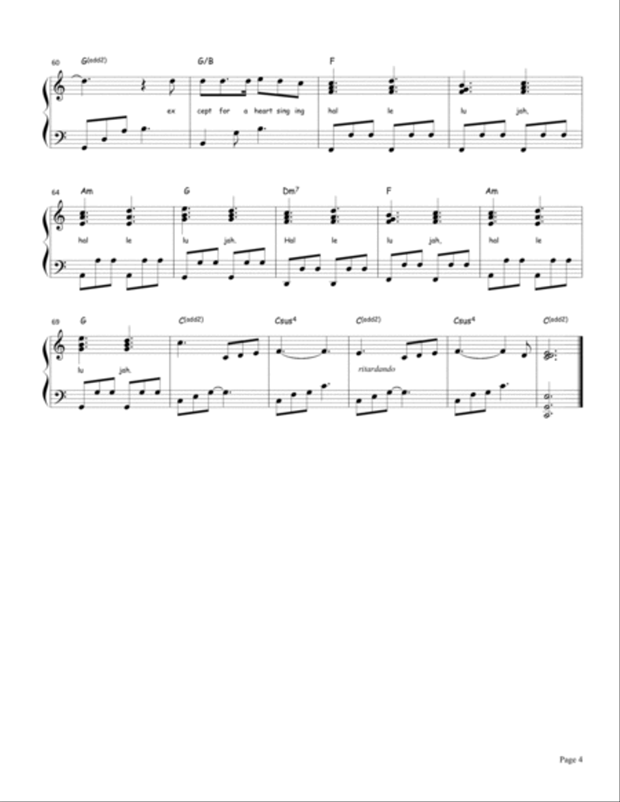 Gratitude Gratitude Celtic Harp scores gallery preview page 4