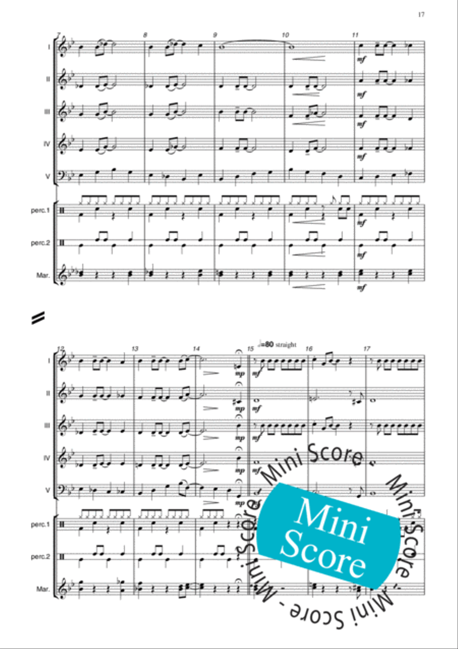 Global Girls Concert Band scores gallery preview page 21