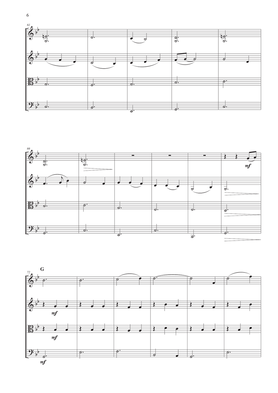 How To Train Your Dragon String Quartet scores gallery preview page 6