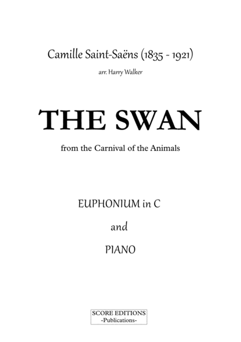 Saint-Saëns: The Swan (for Euphonium in C and Piano) image number null