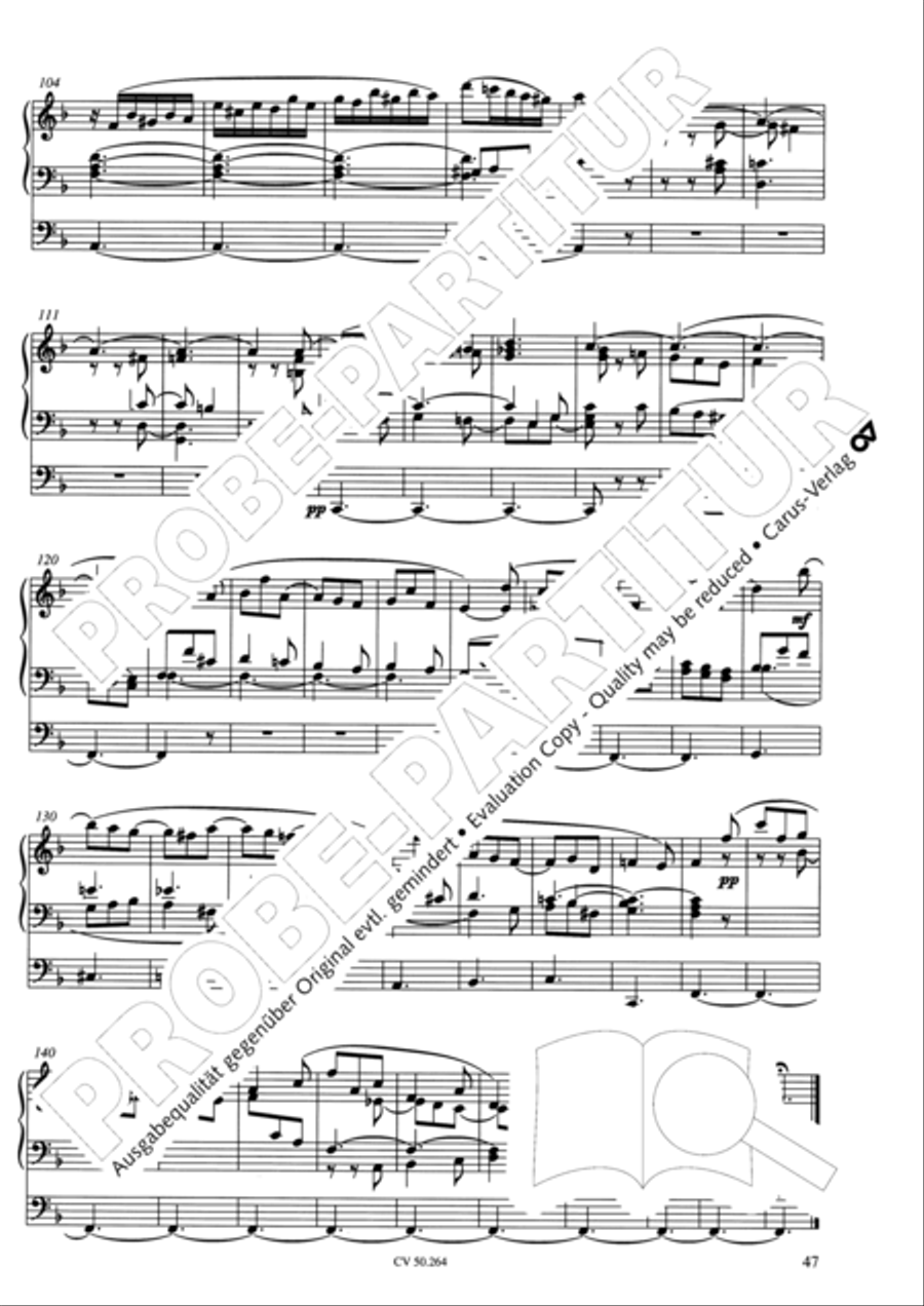 Free organ music for the Worship Service Organ Solo scores gallery preview page 48
