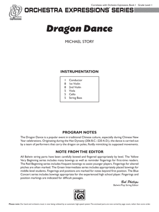 Dragon Dance: Score