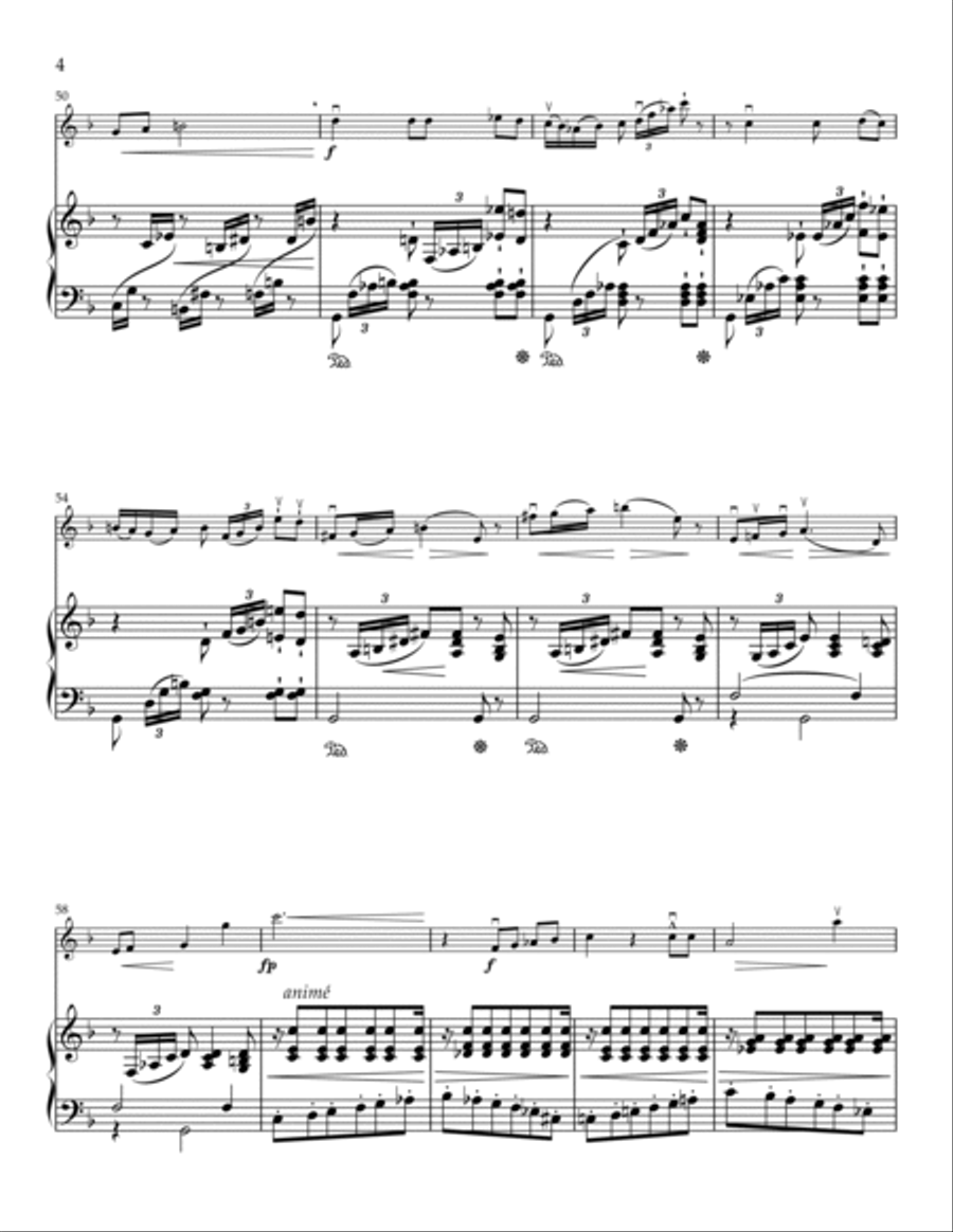 Madrid for Violin and Piano Chamber Music scores gallery preview page 4