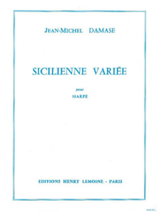 Book cover for Sicilienne variee