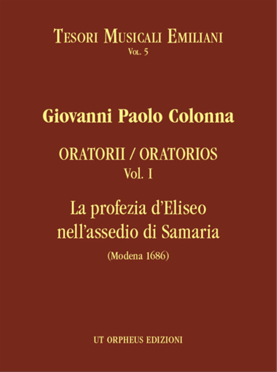 La profezia d’Eliseo nell’assedio di Samaria (Modena 1686). Critical Edition Choir scores gallery preview page 1