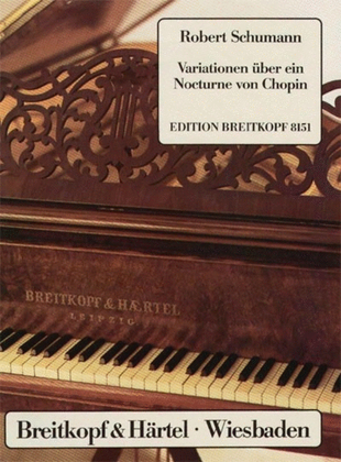 Book cover for Variations on a Nocturne by Chopin