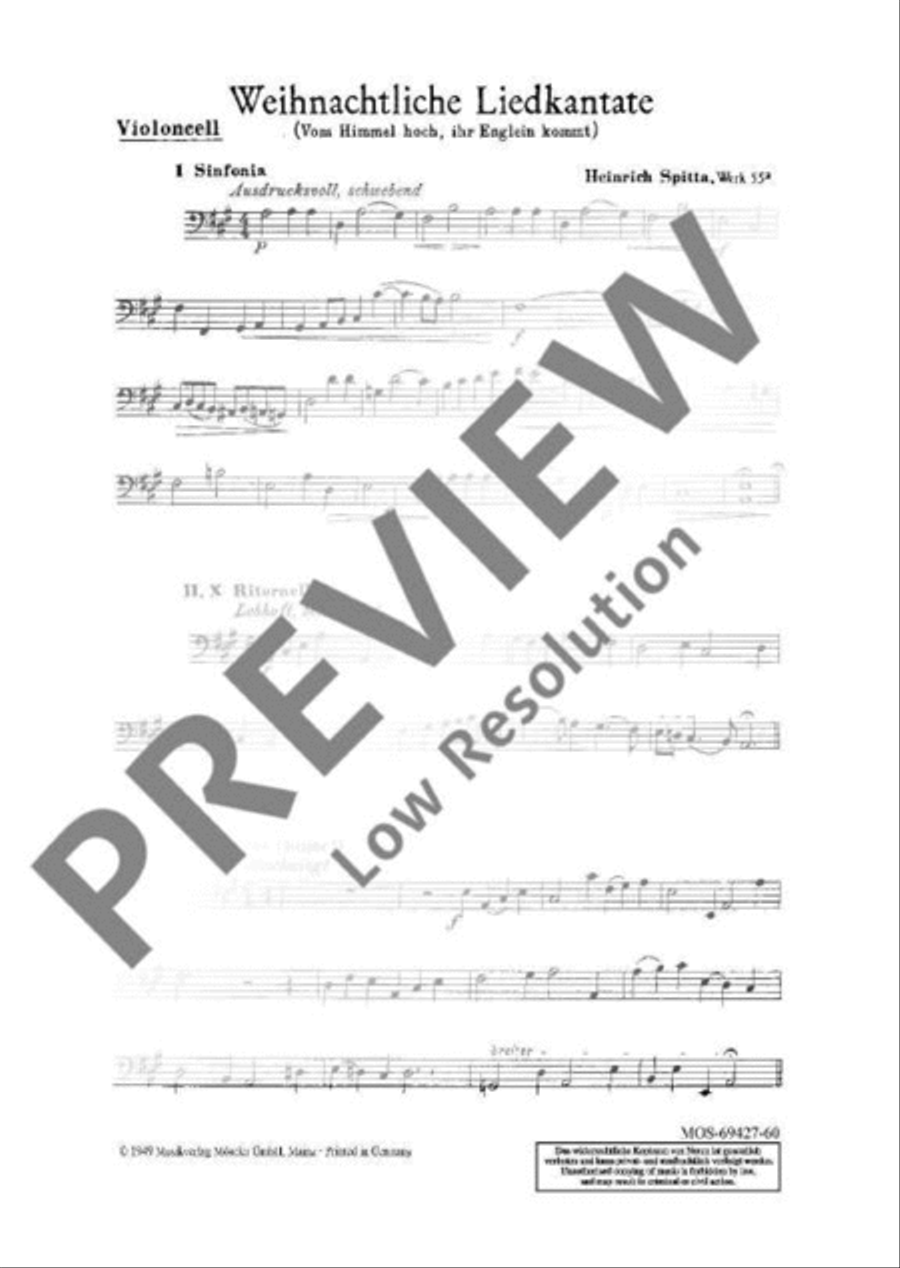 Christmassy song cantata SSA scores gallery preview page 6
