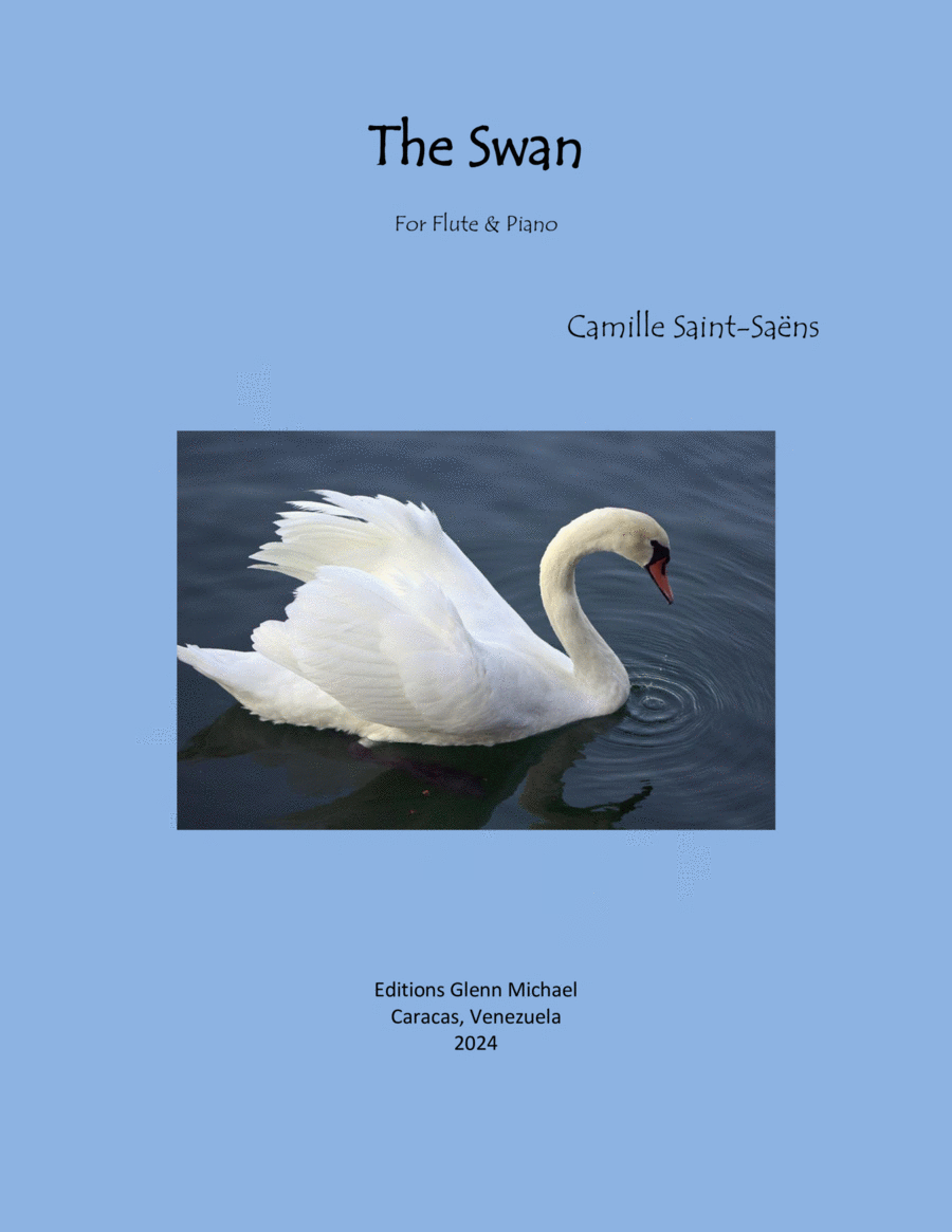 The Swan for flute & piano image number null