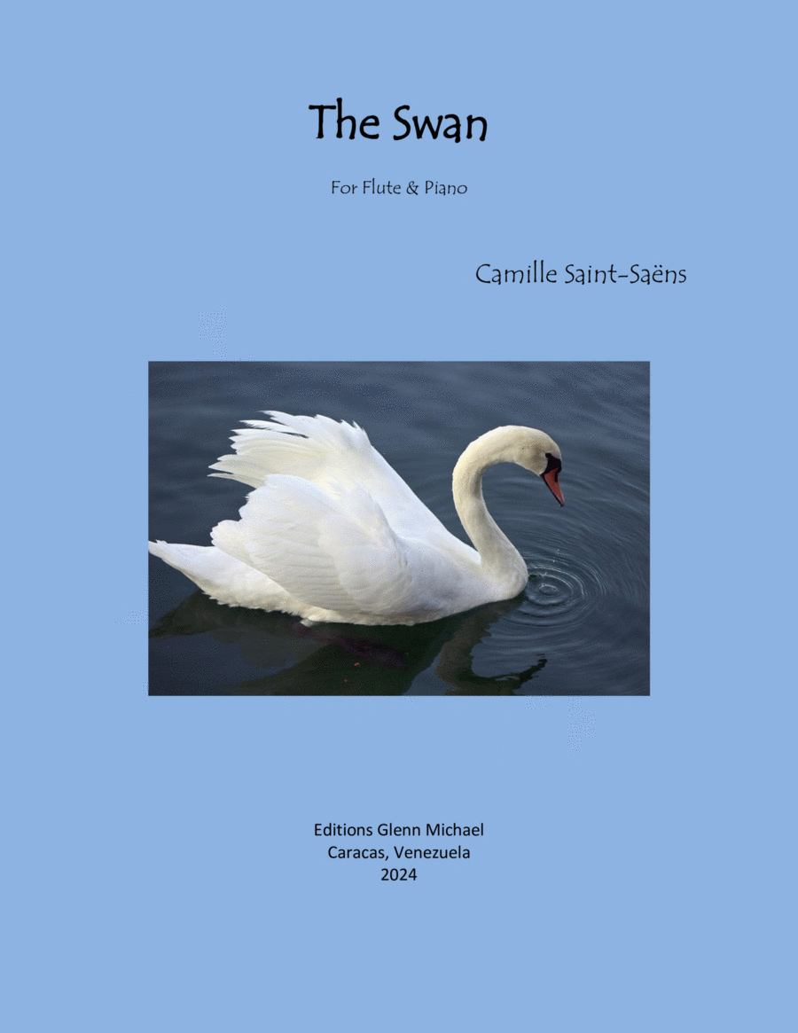 The Swan for flute & piano The Swan for flute & piano Flute Solo scores gallery preview page 1