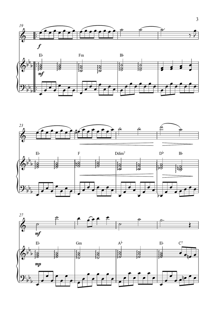 Over The Rainbow (from The Wizard Of Oz) Alto Saxophone scores gallery preview page 3