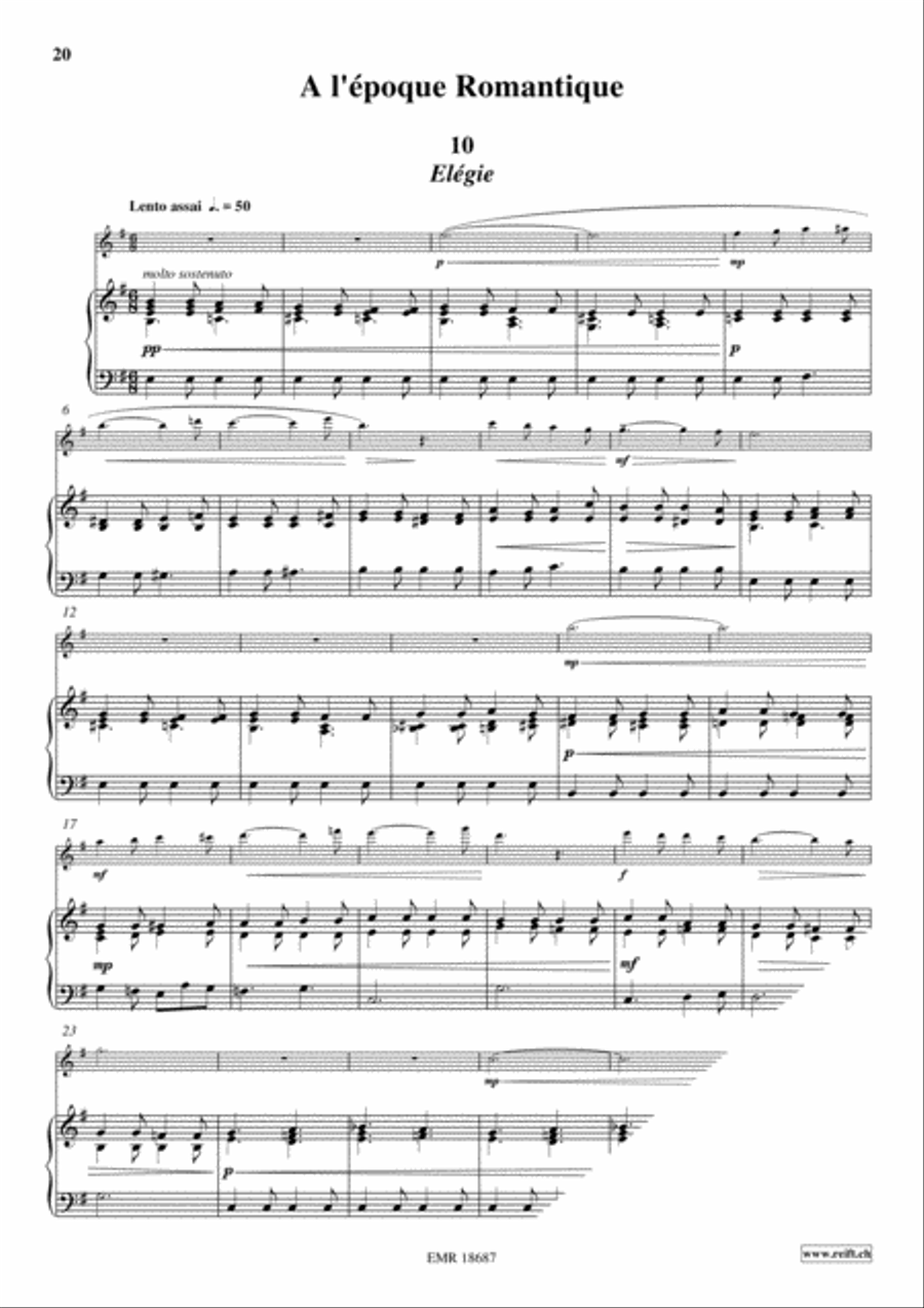 Au Fil Du Temps Flute scores gallery preview page 13