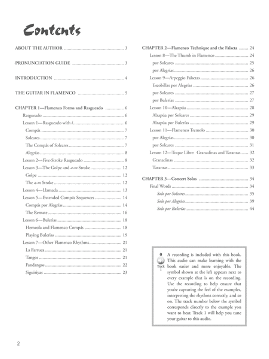 Guitar Atlas Flamenco Flamenco Guitar scores gallery preview page 2