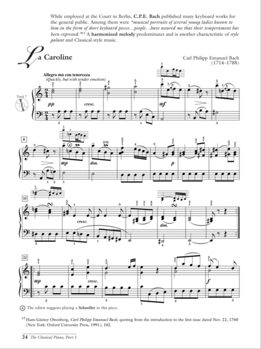 The Classical Piano: The Influence of Society, Style, and Musical trends on the Great Piano Composers Piano Solo scores gallery preview page 7